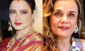 Rekha, Mumtaz reunite, embrace each other