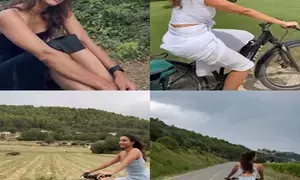 Triptii Dimri enjoys a little bit of flowers, a little bit of sun during her fun getaway