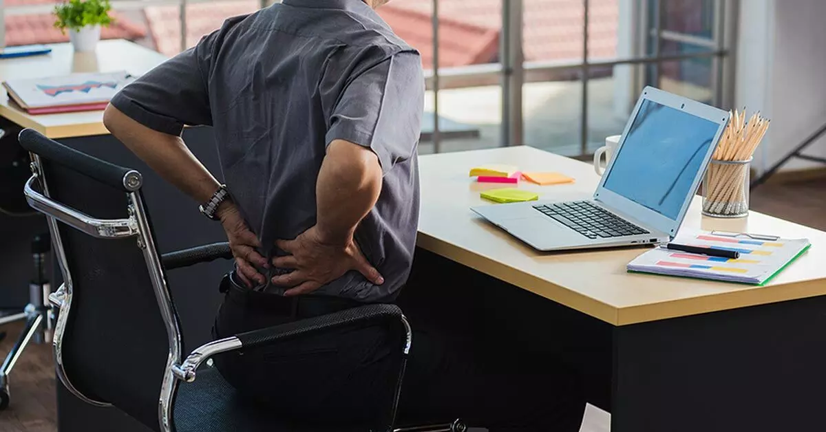 Do you have back pain due to continuous sitting in the office? Try these simple remedies for relief Do you have back pain due to continuous sitting in the office? Try these simple remedies for relief