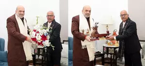 Manipur Governor discusses states situation with HM Amit Shah