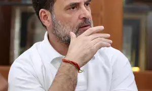 Rahul Gandhi in fresh row, BJP accuses him of disrespecting National Anthem