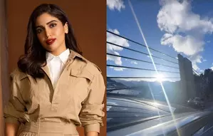 Bhumi Pednekar enroute Davos 2025 World Economic Forum in Switzerland Bhumi Pednekar enroute Davos 2025 World Economic Forum in Switzerland