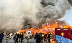 Fire breaks out at Maha Kumbh Mela venue after ‘gas cylinder explosion’