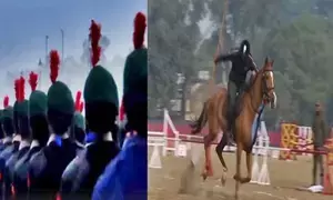 R-Day camp 2025: NCC cadets win hearts with horse show