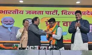 AAP youth wing leader joins BJP ahead of Delhi Assembly polls
