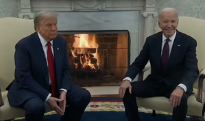 ‘Welcome home’, Biden tells Trump during White House visit