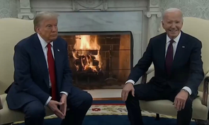 ‘Welcome home’, Biden tells Trump during White House visit