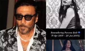 Jackie Shroff pays a tribute to Parveen Babi on 20th death anniversary Jackie Shroff pays a tribute to Parveen Babi on 20th death anniversary
