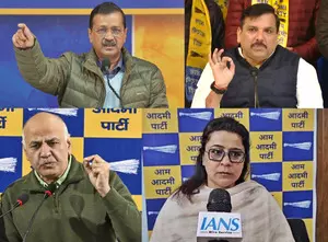 Descendants of Raavan: AAP fires back at BJP over insult to Lord Ram charge Descendants of Raavan: AAP fires back at BJP over insult to Lord Ram charge