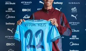 Man City sign Vitor Reis from Palmeiras on four-and-a-half-year deal