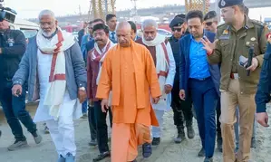 CM Yogi and entire UP cabinet to take holy dip at Triveni Sangam tomorrow