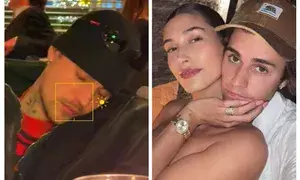 Hailey Bieber shares snap of sleeping hubby Justin after claims of him unfollowing her