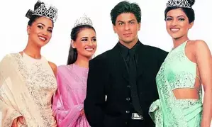 Dia Mirza recalls a fangirl moment with SRK during her Miss India days