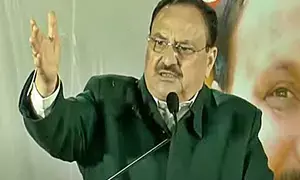 Kejriwal has broken all records of corruption, J.P. Nadda tells Delhi voters