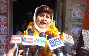 Pushpa Singh vows to bring development to Mehrauli as Cong faces tough Delhi Assembly polls Pushpa Singh vows to bring development to Mehrauli as Cong faces tough Delhi Assembly polls