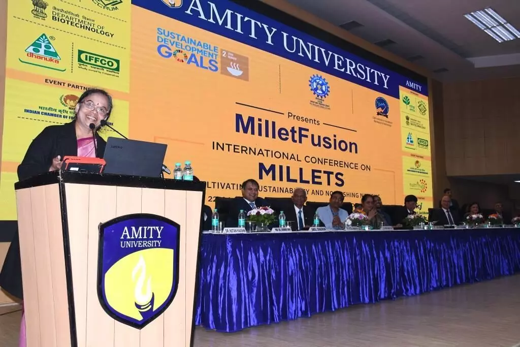 Amity University and CSIR Host International Conference on Millets: Millet Fusion: Cultivating Sustainability, Nourishing Nations Amity University and CSIR Host International Conference on Millets: Millet Fusion: Cultivating Sustainability, Nourishing Nations