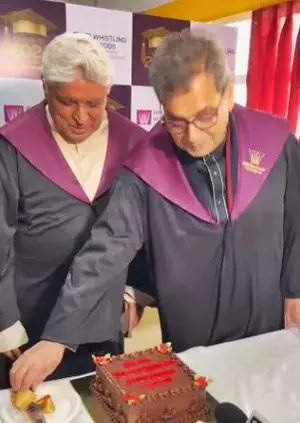 Subhash Ghai & Javed Akhtar in one frame as they celebrate their 80th birthday together Subhash Ghai & Javed Akhtar in one frame as they celebrate their 80th birthday together