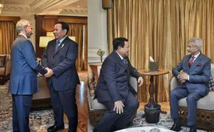 EAM Jaishankar calls on visiting Indonesian President ahead of bilateral talks EAM Jaishankar calls on visiting Indonesian President ahead of bilateral talks