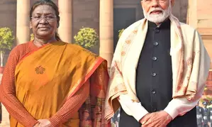 UP playing important role in Indias development, Prez Murmu, PM Modi extend greetings on UP foundation day