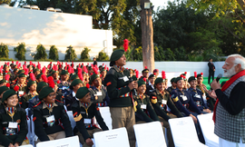 PM Modi encourages Republic Day participants to engage in social change and nation-building