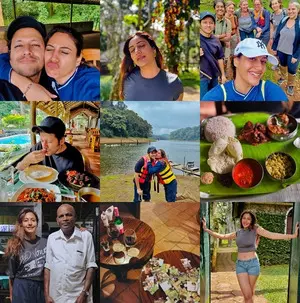 Surbhi Chandna recreates ‘Dil Ke Taj Mahal Main’ in the middle of the forest Surbhi Chandna recreates ‘Dil Ke Taj Mahal Main’ in the middle of the forest