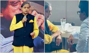 With eyes on Kerala CM’s post, Shashi Tharoor meets top IUML leadership With eyes on Kerala CM’s post, Shashi Tharoor meets top IUML leadership