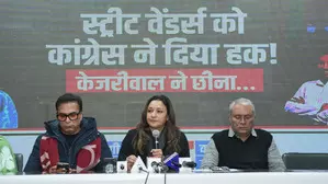 Delhi elections: Congress promises to protect street vendors Delhi elections: Congress promises to protect street vendors