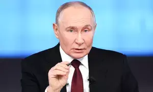 Putin says Russia prepared for talks on Ukraine issue