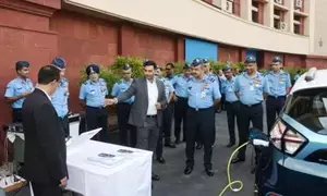 Indian Air Force induction publicity campaign to inspire Ahmedabad students on Jan 27