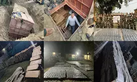 BSF unearths underground storerooms near Indo-Bangladesh Border; 62,200 Phensedyl bottles recovered
