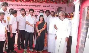 CM Stalin inaugurates renovated memorial for anti-Hindi protest martyrs