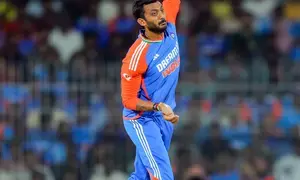 2nd T20I: Axar and Varun take two wickets each as England set India a target of 166