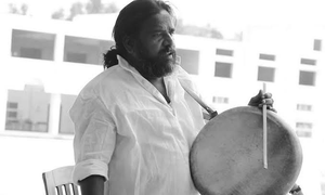 Parai artist Velu Aasan from Madurai conferred with Padma Shri