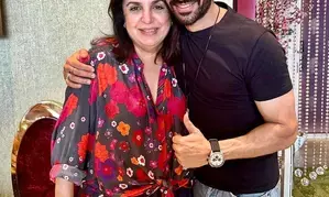 Farah khan cooks with Big Boss 18 winner Karanveer Mehra