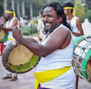 Speechless and overjoyed with Padma Shri honour, says Parai artist Velu Aasan Speechless and overjoyed with Padma Shri honour, says Parai artist Velu Aasan