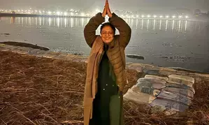 Priyanka Chopra’s mother Madhu Chopra says ‘Har Har Gange’