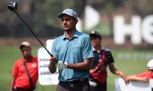 Veer Ahlawat lies T-36 in Ras Al Khaimah on DP World Tour