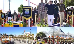 Braving cold weather, Himachal Pradesh celebrates 76th Republic Day
