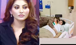 Urvashi Rautela urges netizens to pray for her mother as the latter recovers