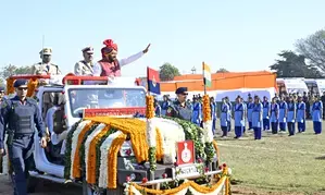 Haryana will set example for development & progress: CM Saini at R-Day parade