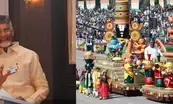 Chandrababu Naidu delighted over Etikoppaka tableau in R-Day parade