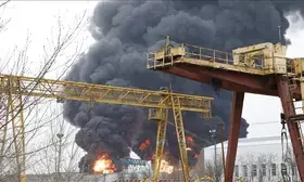 Ukraine reports another attack on major oil refinery in Russia