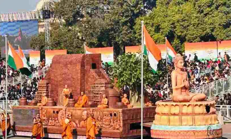 Bihars Tableau Captivates Audiences at Republic Day Celebration on Kartavya Path