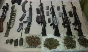 Huge cache of explosives seized in Mizoram, one held