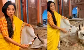 Rupali Ganguly pledges to protect Gauvansh on Republic Day Rupali Ganguly pledges to protect Gauvansh on Republic Day