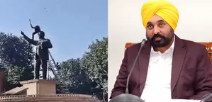 No one will be allowed to break communal harmony of Punjab: CM Mann on desecration of Ambedkar statue No one will be allowed to break communal harmony of Punjab: CM Mann on desecration of Ambedkar statue
