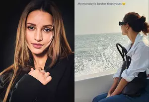 Triptii Dimri kicks off her week with a stunning pick Triptii Dimri kicks off her week with a stunning pick