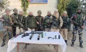 Army and other security agencies recover 35 weapons from Manipur before Republic Day