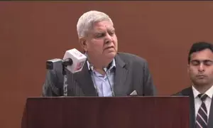 V-P Dhankhar slams politics over UCC, targets illegal migrants