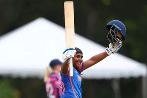 U19 WC: Trishas all-round show guides India to 150-run win over Scotland U19 WC: Trishas all-round show guides India to 150-run win over Scotland